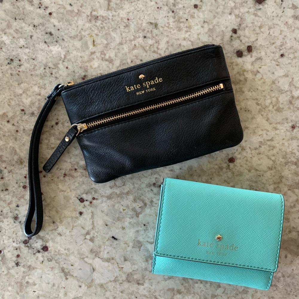 Kate Spade wallet and wristlet